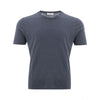 Gran Sasso Elegant Gray Cotton T-Shirt