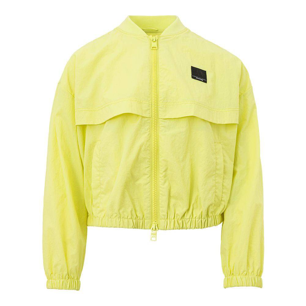 Armani Exchange Chic Yellow Polyamide Jacket for Women - ACCEXO