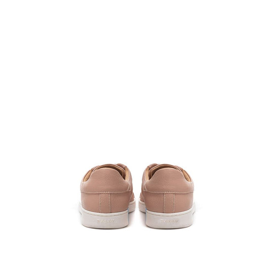 Bally Elegant Pink Leather Sneakers