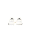 Casadei Elegant White Leather Sneakers