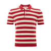 Gran Sasso Elegant Cotton Polo Shirt in Vibrant Red