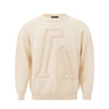 Emporio Armani Beige Woolen Sophistication Sweater