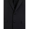 Dolce & Gabbana Elegant Black Wool Men's Suit