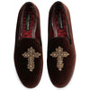 Dolce & Gabbana Red Cotton Loafer