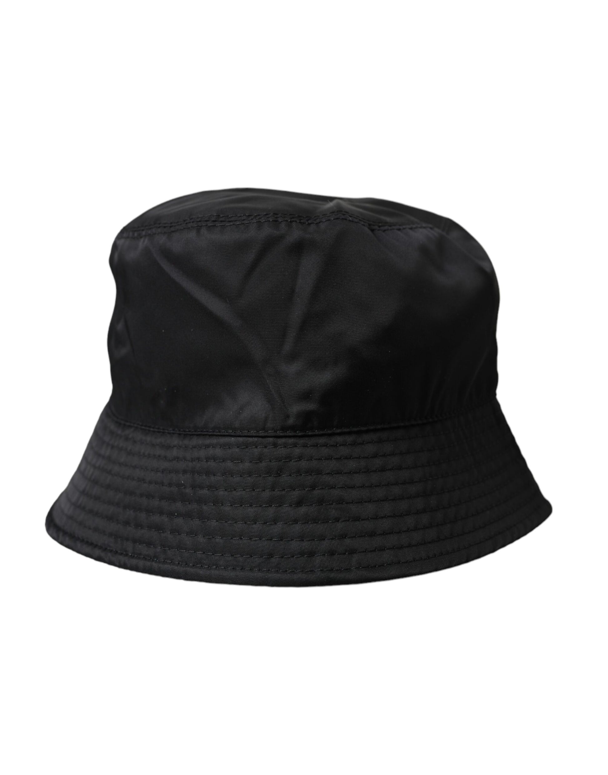 Dolce & Gabbana Black Wide Brim Cap Bucket Hat Men - ACCEXO