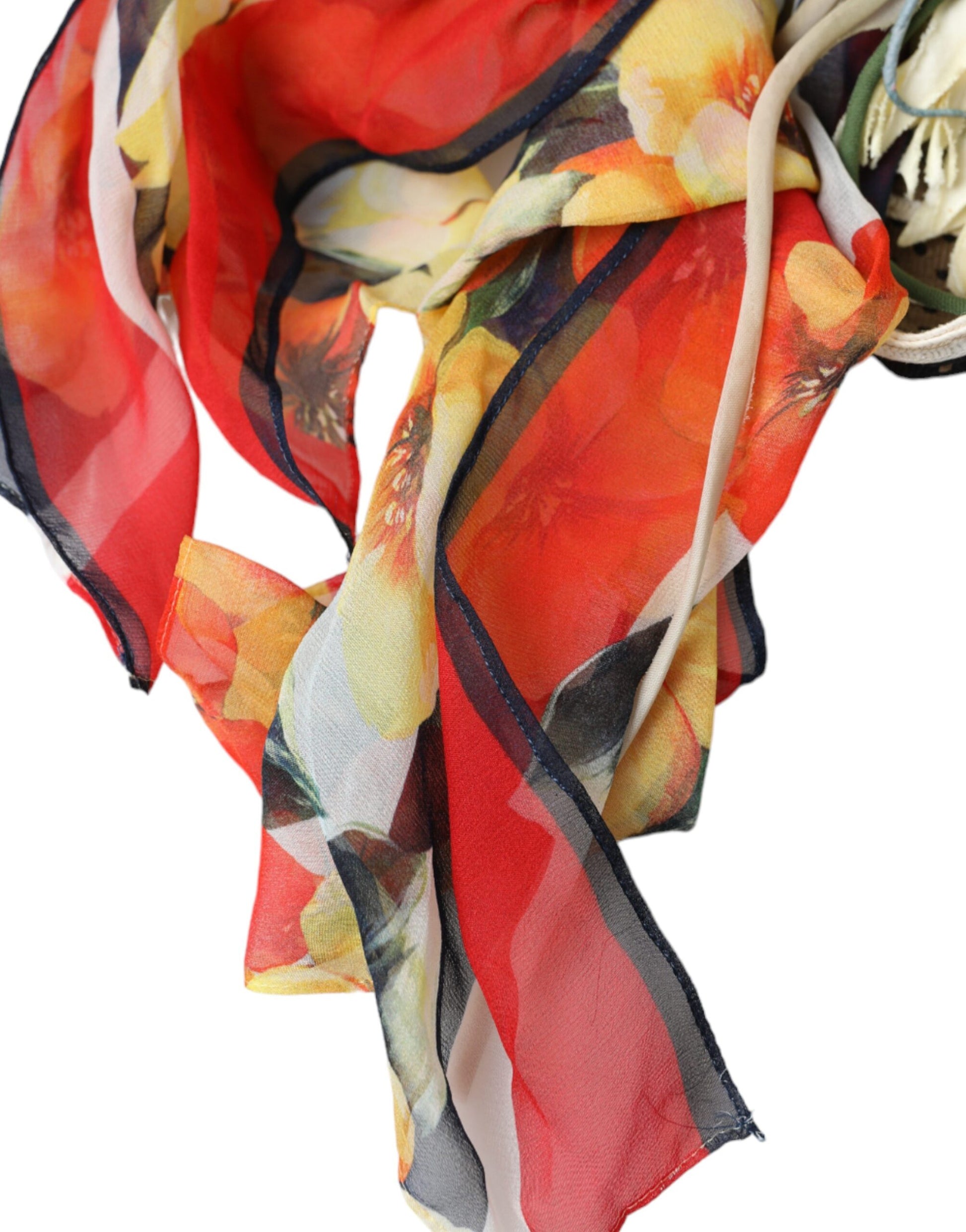 Dolce & Gabbana Multicolor Fantasy Wide Brim Floppy Hat - ACCEXO