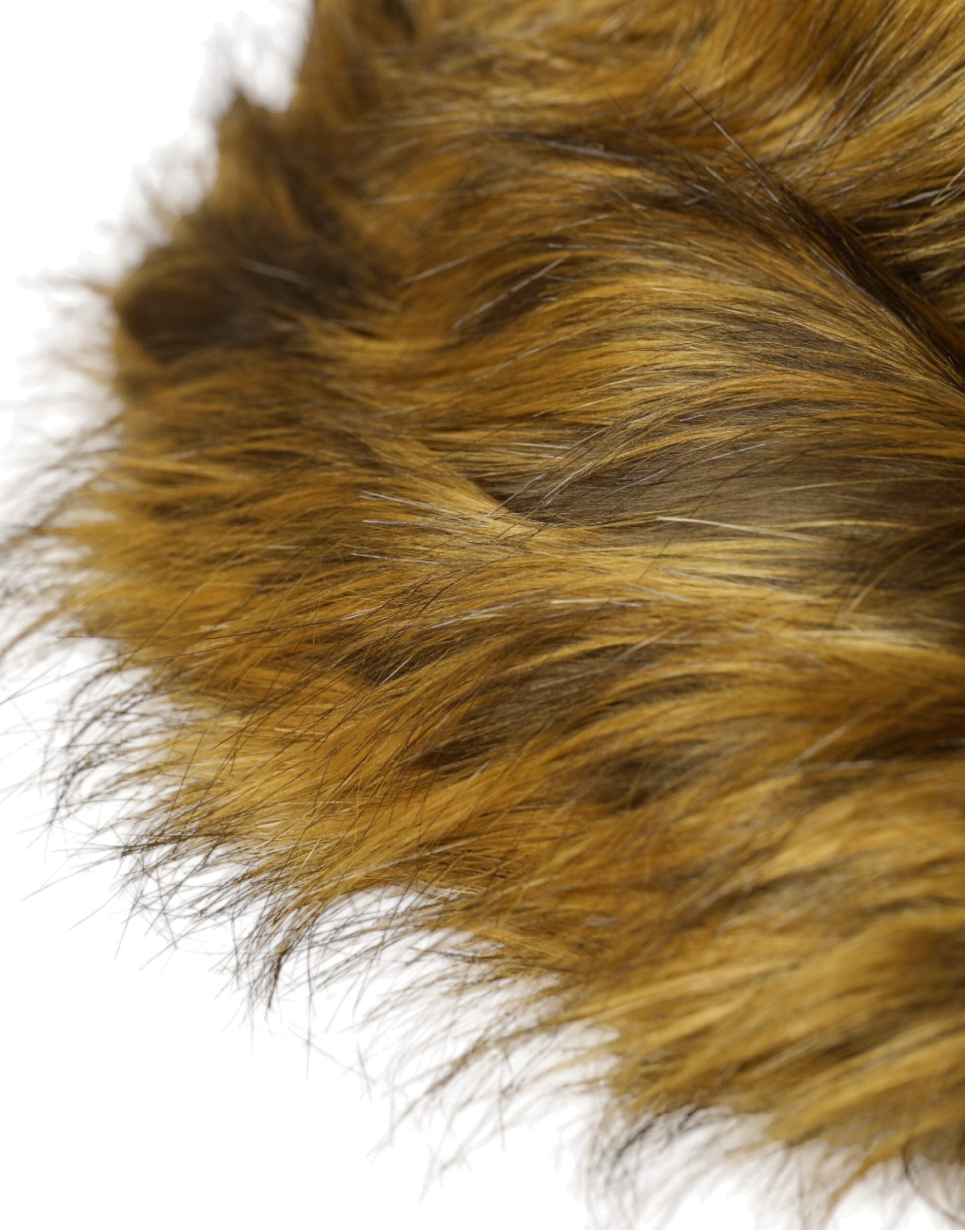 Dolce & Gabbana Brown Modacrylic Faux Fur Bucket Hat - ACCEXO
