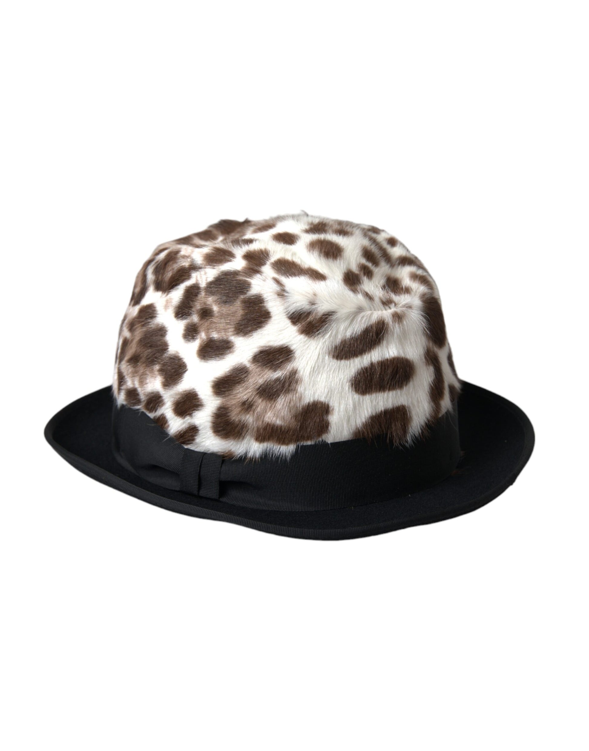 Dolce & Gabbana Multicolor Leopard Women Fedora Hat - ACCEXO