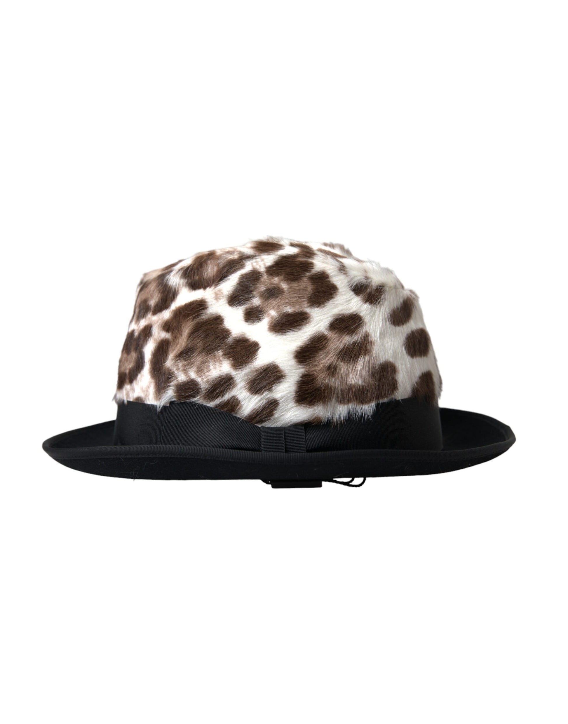 Dolce & Gabbana Multicolor Leopard Women Fedora Hat - ACCEXO