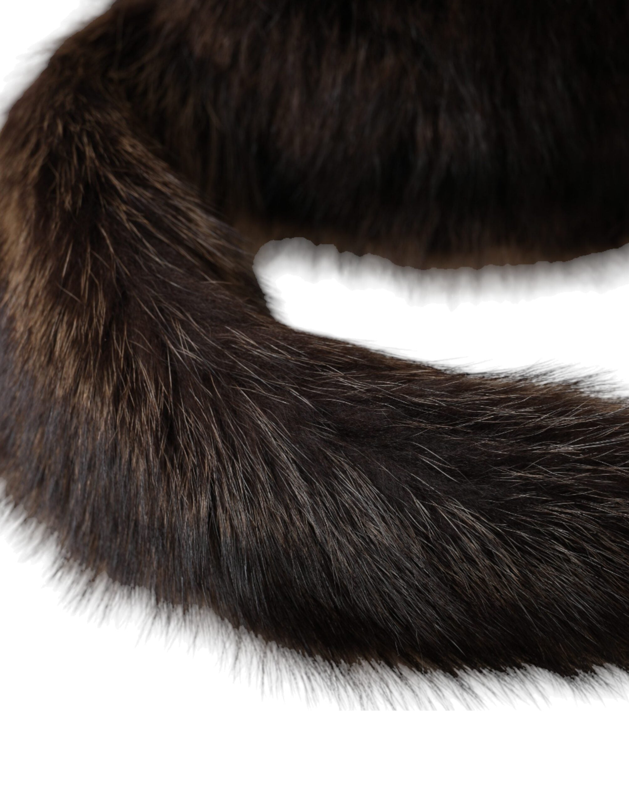 Dolce & Gabbana Women Brown Raccoon Fur Bucket Hat - ACCEXO