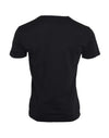 Dolce & Gabbana Black Cotton Silver Chain Short Sleeve T-shirt