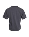 Dolce & Gabbana Gray Cotton Round Neck Short Sleeve T-shirt