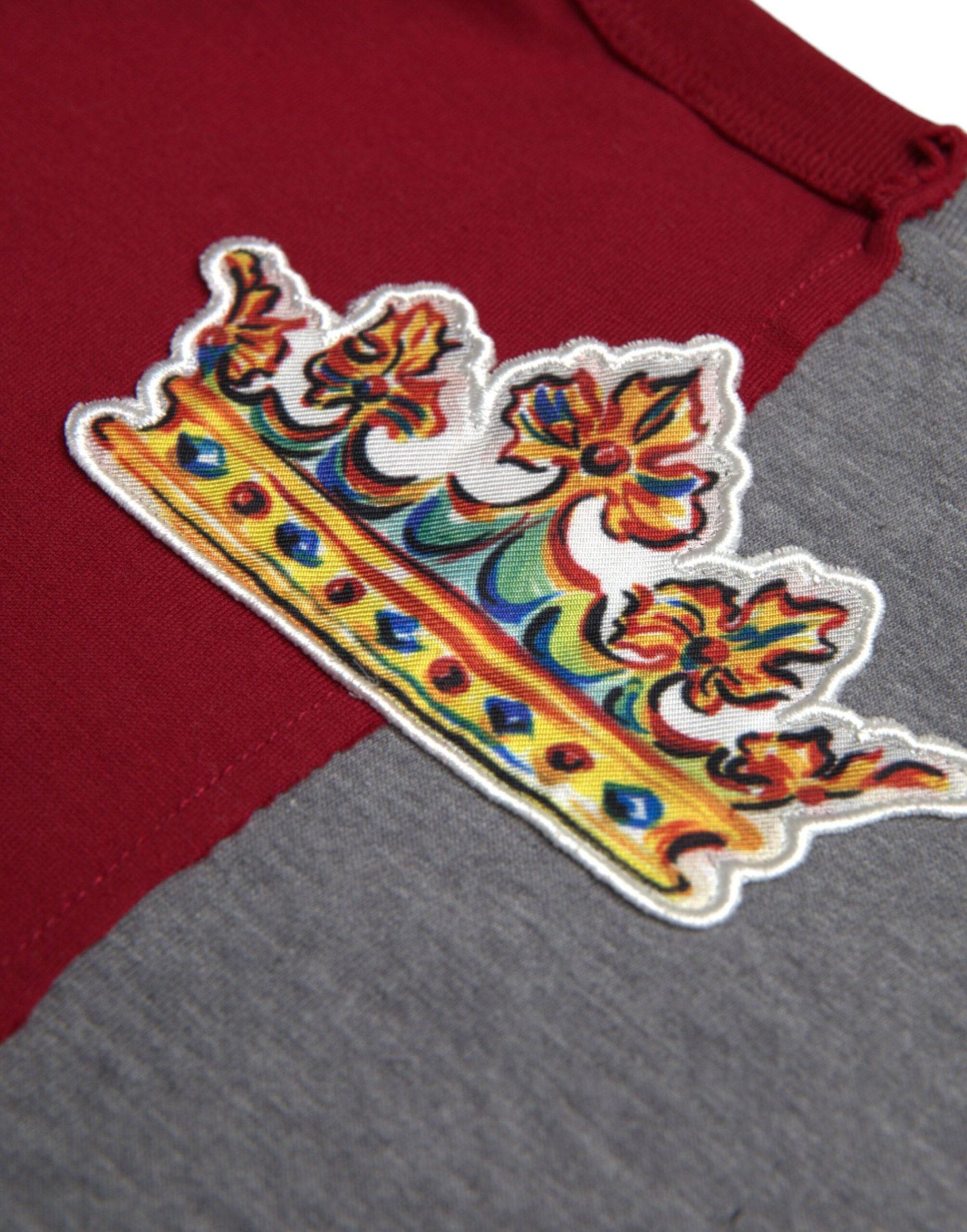 Dolce & Gabbana Multicolor Graphic Short Sleeve T-shirt - ACCEXO