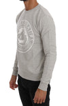 Frankie Morello Chic Morellosaurs Crewneck Cotton Sweater