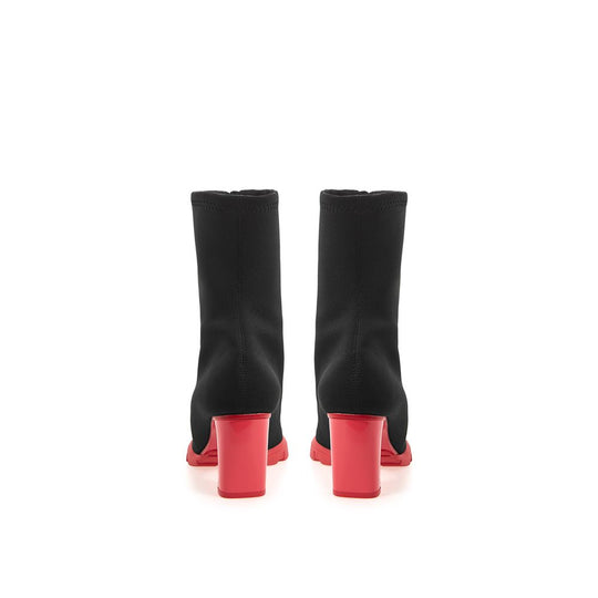 Alexander McQueen Black Neoprene Boot