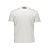 Plein Sport Elevated White Cotton Tee with Signature Details