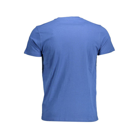 U.S. POLO ASSN. Blue Cotton Men T-Shirt