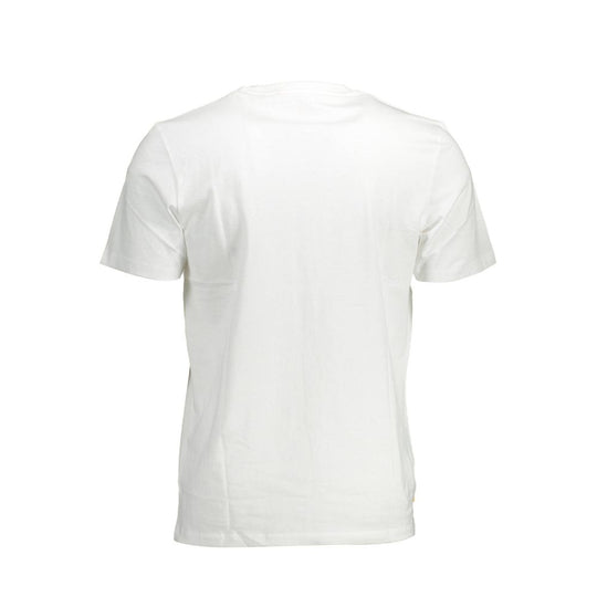 Timberland White Cotton Men TShirt