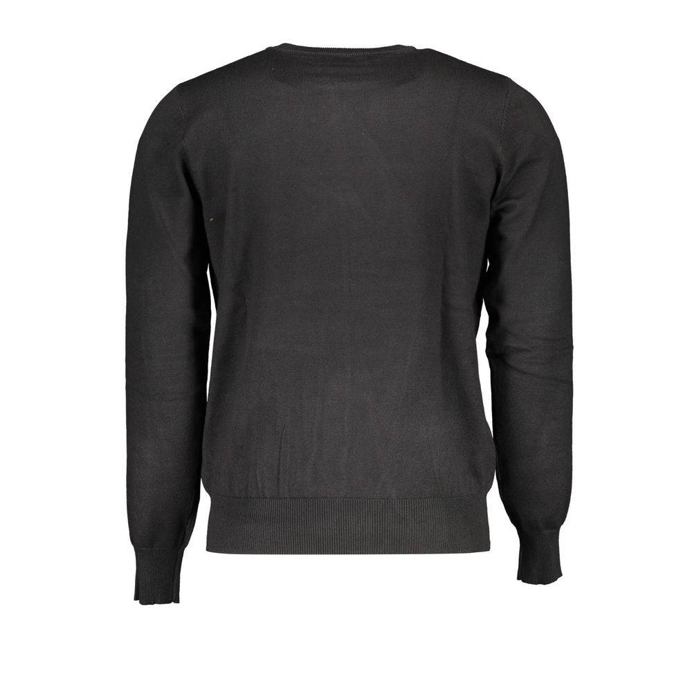 U.S. Grand Polo Black Nylon Sweater - ACCEXO