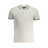 Cavalli Class Gray Cotton Polo Shirt