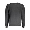 La Martina Elegant Gray Wool-Blend Sweater