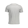 North Sails Gray Cotton Men T-Shirt