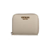 Guess Jeans Beige Polyethylene Wallet