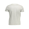 U.S. POLO ASSN. Elegant Gray Crew Neck Cotton Tee