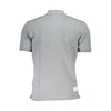 La Martina Elegant Gray Polo with Contrasting Details