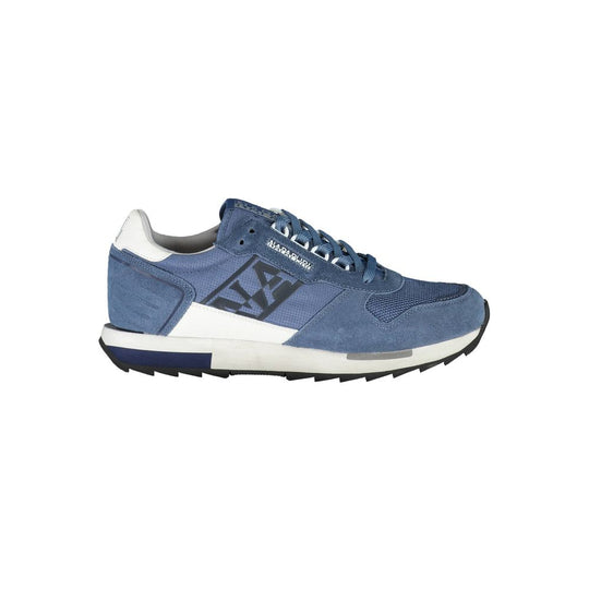 Napapijri Blue Polyester Men Sneaker - ACCEXO