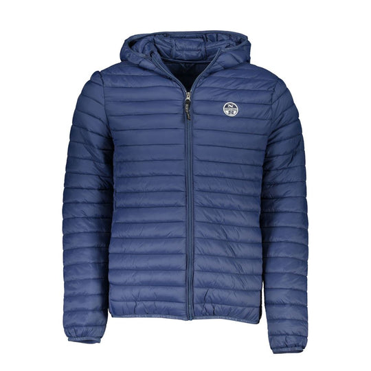 North Sails Blue Polyamide Men Jacket