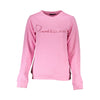 Cavalli Class Pink Cotton Sweater