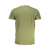 Cavalli Class Green Cotton T-Shirt