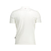 Napapijri Elegant White Cotton Polo with Embroidery