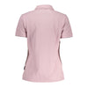 Napapijri Chic Pink Polo with Contrasting Details