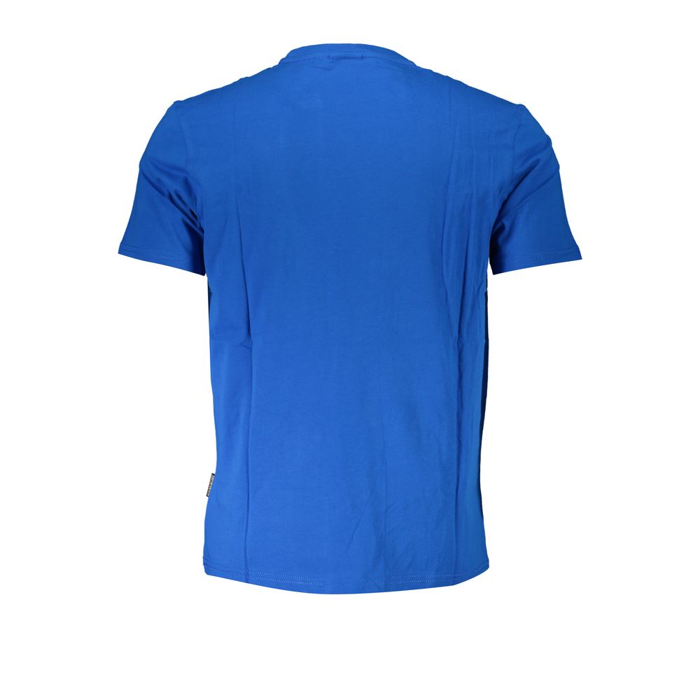 Napapijri Blue Cotton T-Shirt