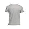 North Sails Gray Cotton Men T-Shirt