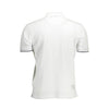 La Martina Elegant White Polo with Contrasting Embroidery