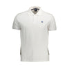 North Sails Elegant White Cotton Polo With Logo Detail