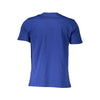 North Sails Chic Blue Round Neck Printed Tee