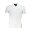 La Martina Sleek Slim Fit Polo with Embroidery Detail