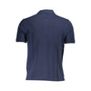 La Martina Elegant Blue Cotton Polo Shirt