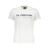 La Martina White Cotton Men T-Shirt