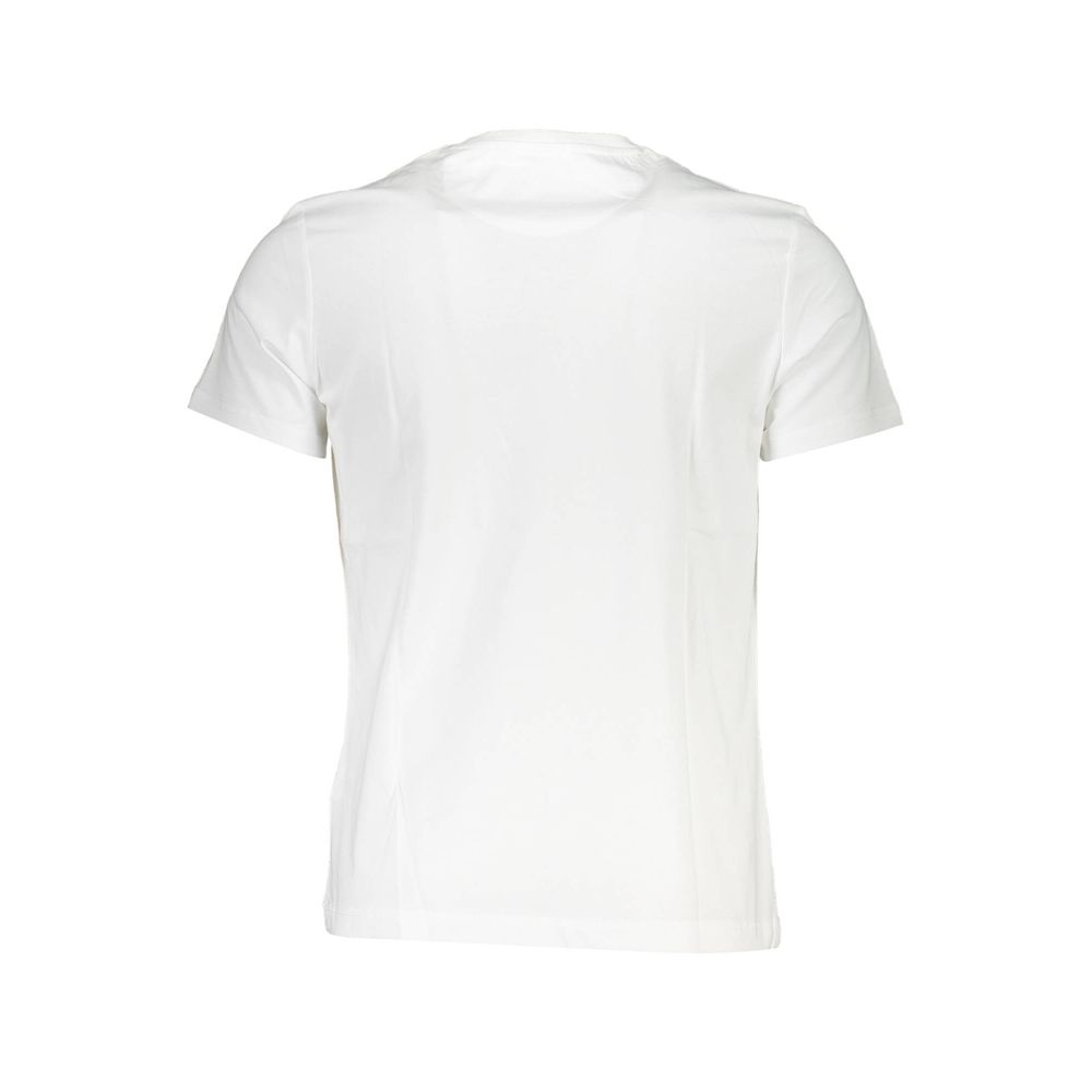 La Martina White Cotton Men T-Shirt