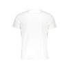 La Martina Elegant White Cotton Tee with Iconic Print