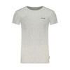 Gaudi Gray Cotton T-Shirt