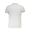 Cavalli Class White Cotton Polo Shirt