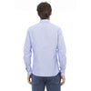 Baldinini Trend Light Blue Cotton Men Shirt