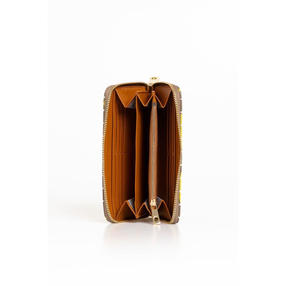 Trussardi Beige Leather Women Wallet - ACCEXO