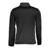 Norway 1963 Sleek Black Long Sleeve Zip Sweatshirt